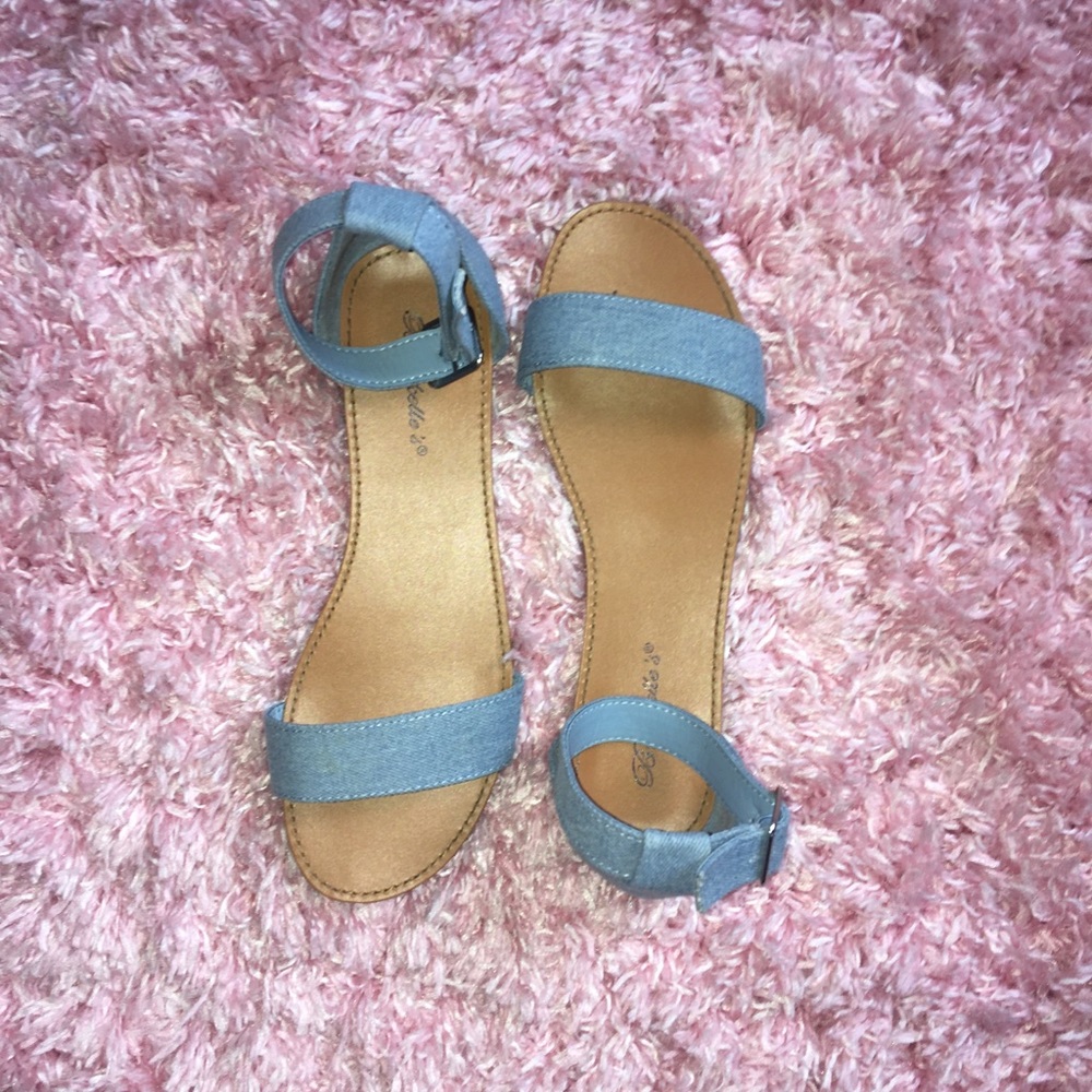 Denim Sandals